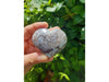 Black Flower Agate Heart - PICK YOURS TheQuirkyPagan