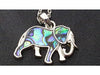 Abalone Shell Elephant Necklace TheQuirkyPagan