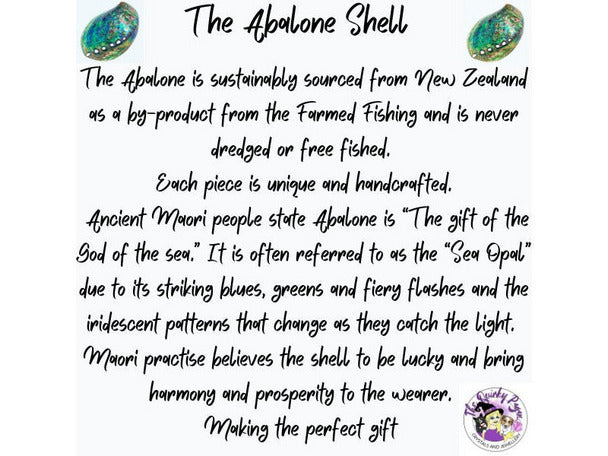Abalone Shell Hummingbird Earrings TheQuirkyPagan
