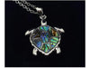 Abalone Shell Turtle Necklace TheQuirkyPagan