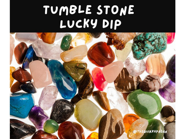 Crystal Lucky Dip / 1 x Tumble TheQuirkyPagan