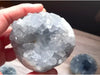 Large Celestite Sphere - THIS PIECE Style B - 362g TheQuirkyPagan