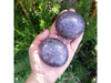 Lepidolite Crystal Palm Stone - Large TheQuirkyPagan