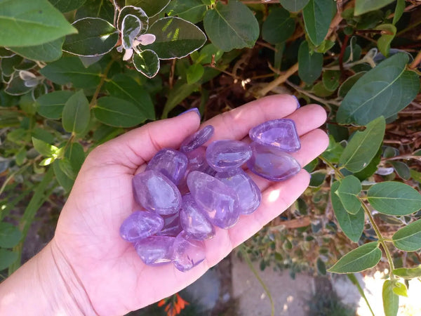 Lilac Amethyst Tumble Stone - Small A Grade TheQuirkyPagan