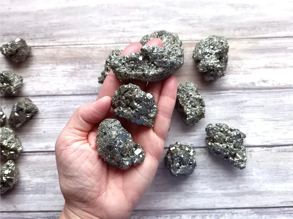 Pyrite Crystal Cluster TheQuirkyPagan