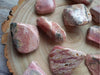 Rhodochrosite Crystal Tumble Stone - A GRADE - Large Heavy Tumbles - CLEARANCE TheQuirkyPagan