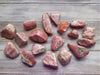 Rhodochrosite Crystal Tumble Stone - A GRADE - Large Heavy Tumbles TheQuirkyPagan