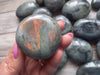 Sunset Labradorite Palm Stone, Purple Labradorite Palm Stone, Sunset Purple Labradorite Crystal, Orange Labradorite, Pink Labradorite