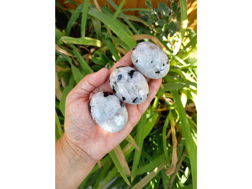 Rainbow Moonstone Palm Stone, Rainbow Moonstone Crystal, Crystal Gift, Crystal Gift For Her, Pick Your Rainbow Moonstone Polished Palm
