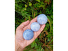 Blue Calcite Palm Stone, Calcite Crystal Palmstone, Polished Calcite, Crystal Gifts, Pick Your Blue Calcite Crystal Palm Stone