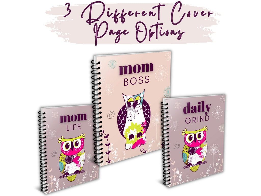 Printable Busy Mom Planner, Working Mom Planner, Single Mom Planner, Stay At home Mom Planner, Home Organization Planner, Family Planner