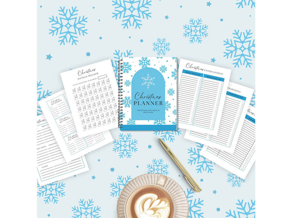 Christmas Planner Printable, Christmas Organizer, Christmas Binder, Holiday Planner, Christmas Gift List, Xmas Planner Organizer