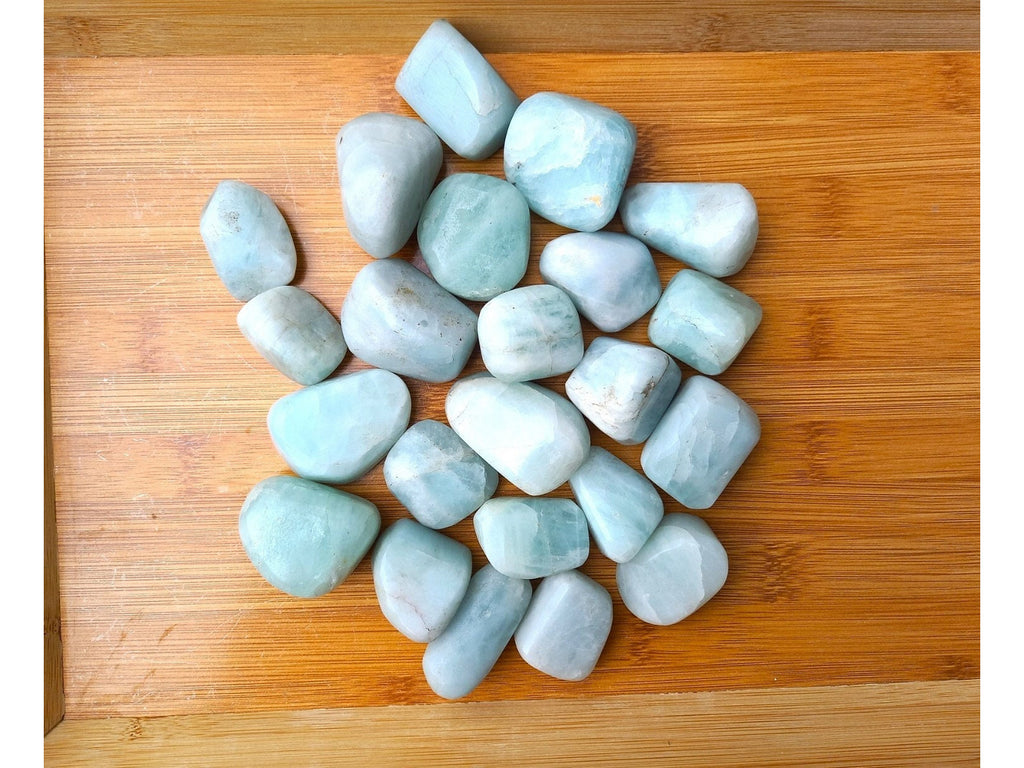Natural Aquamarine Tumble Stone , Large Aquamarine Tumbled Stones, Gemstone Aquamarine Crystal, Tumbled Crystals, Aquamarine Stone