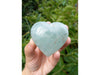 Aquamarine Crystal Heart, Aquamarine Gemstone Heart, Natural Aquamarine Stone, Blue Crystal Heart, Gift for Her, THIS PIECE, 99g