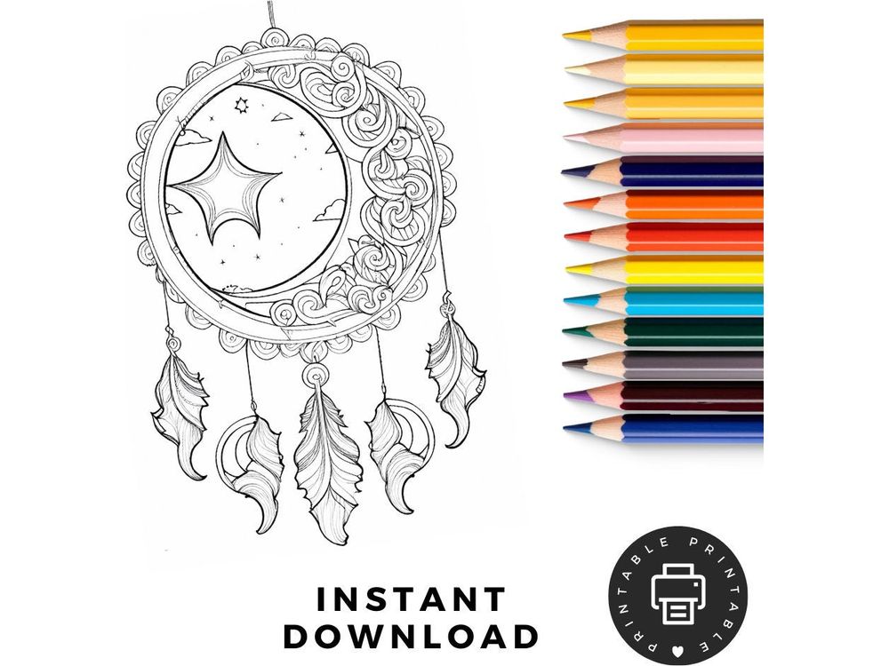 Witchy Coloring Pages 50 Printable Pages, Fantasy Coloring, Enchanted Coloring, Relaxation Adult Coloring Pages, Magic Coloring Book,