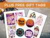 Kids Halloween Scavenger Hunt Game Printable, Halloween Party Games, Halloween Games, FREE Gift Tags Included
