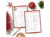 Secret Santa Quiz, Secret Santa Printable Gift Idea Sheet, Instant Download Secret Santa Questionnaire, Secret Santa Gift Exchange